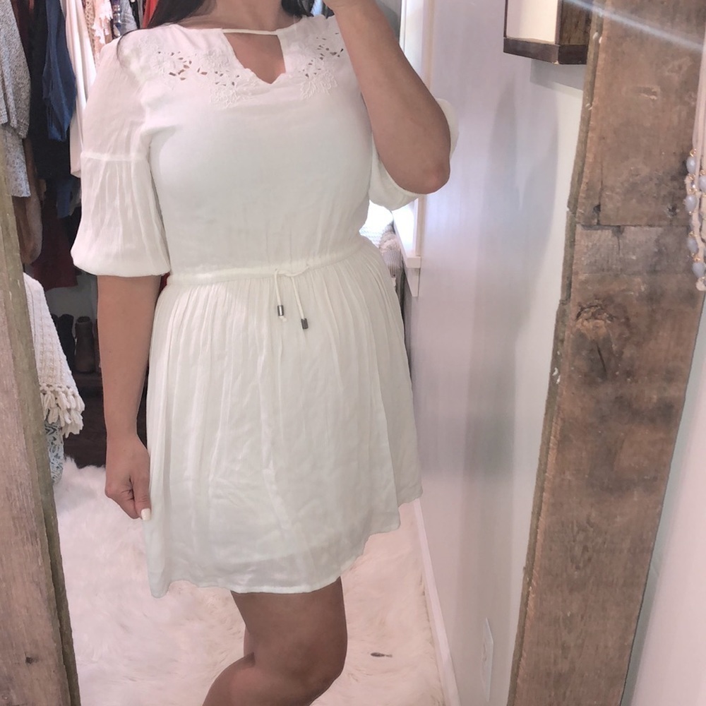 Cotton On size xsmall white dainty summer dress - Picture 3 of 6
